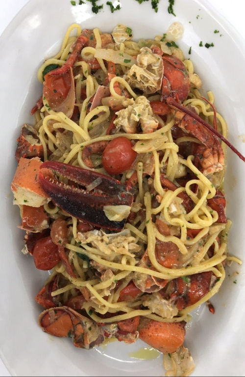 Tagliolini all’astice reale Tagliolini all’astice reale